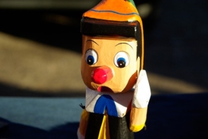あやつり人形ピノキオの実写イメージ