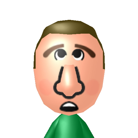 ビッグノーズのMii（ラプンツェルの全キャラクター・トモコレ用）